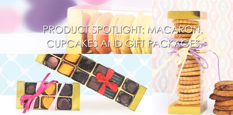 PRODUCT SPOTLIGHT: MACARON, CUPCAKES AND GIFT PACKAGES