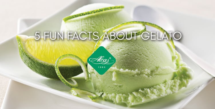 5 FUN FACTS ABOUT GELATO