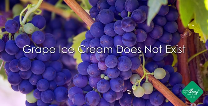 grape ice cream does not exist