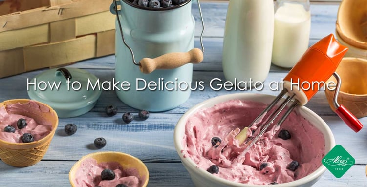 HOW TO MAKE DELICIOUS GELATO AT HOME