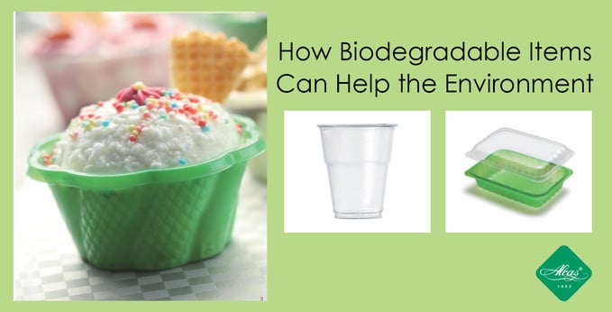 HOW BIODEGRADABLE PRODUCTS CAN HELP THE ENVIRONMENT