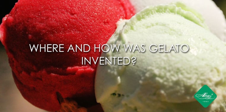 WHERE AND HOW WAS GELATO INVENTED