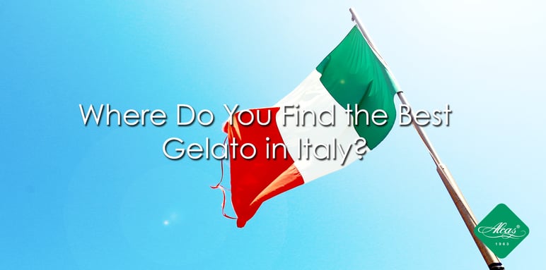 WHERE DO YOU FIND THE BEST GELATO IN ITALY